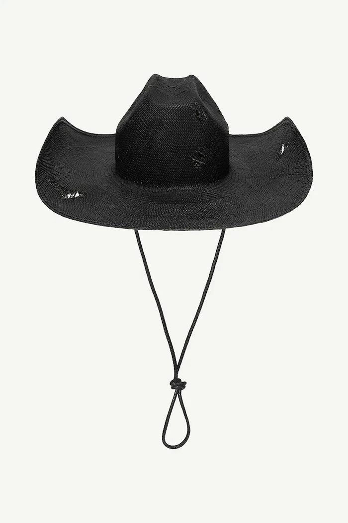 Капела Ruslan Baginskiy Ruslan Baginskiy Cowboy Hat with Leather Trim