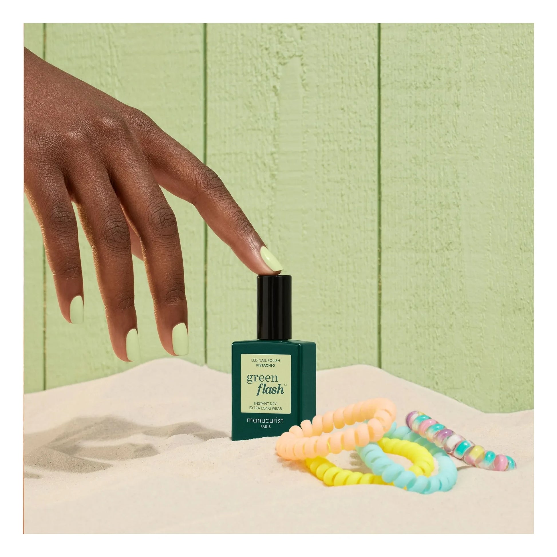 Manucurist - Green Flash Semi-Permanent Nail Polish - 15ml | Pistachio