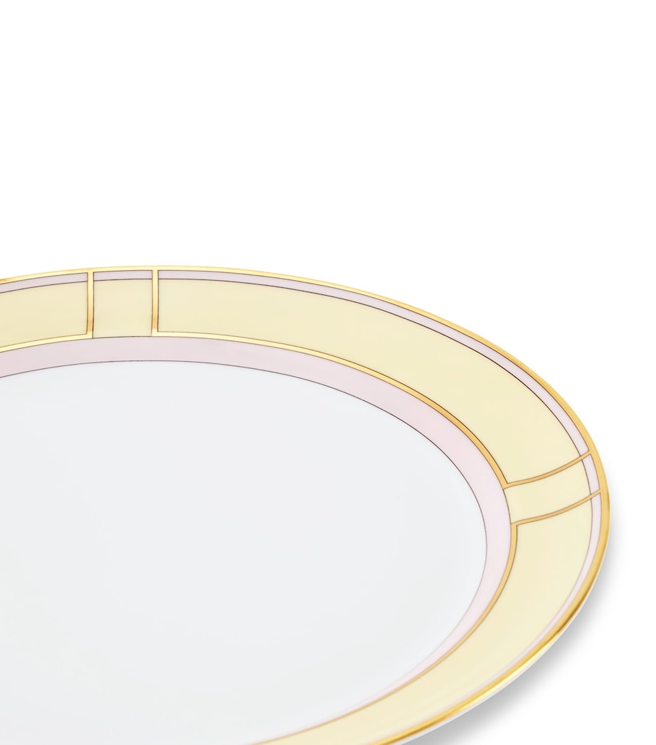 Porcelain Colonna Diva Giallo Side Plate (24cm)