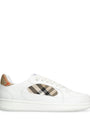 Leather Check Terrace Sneakers