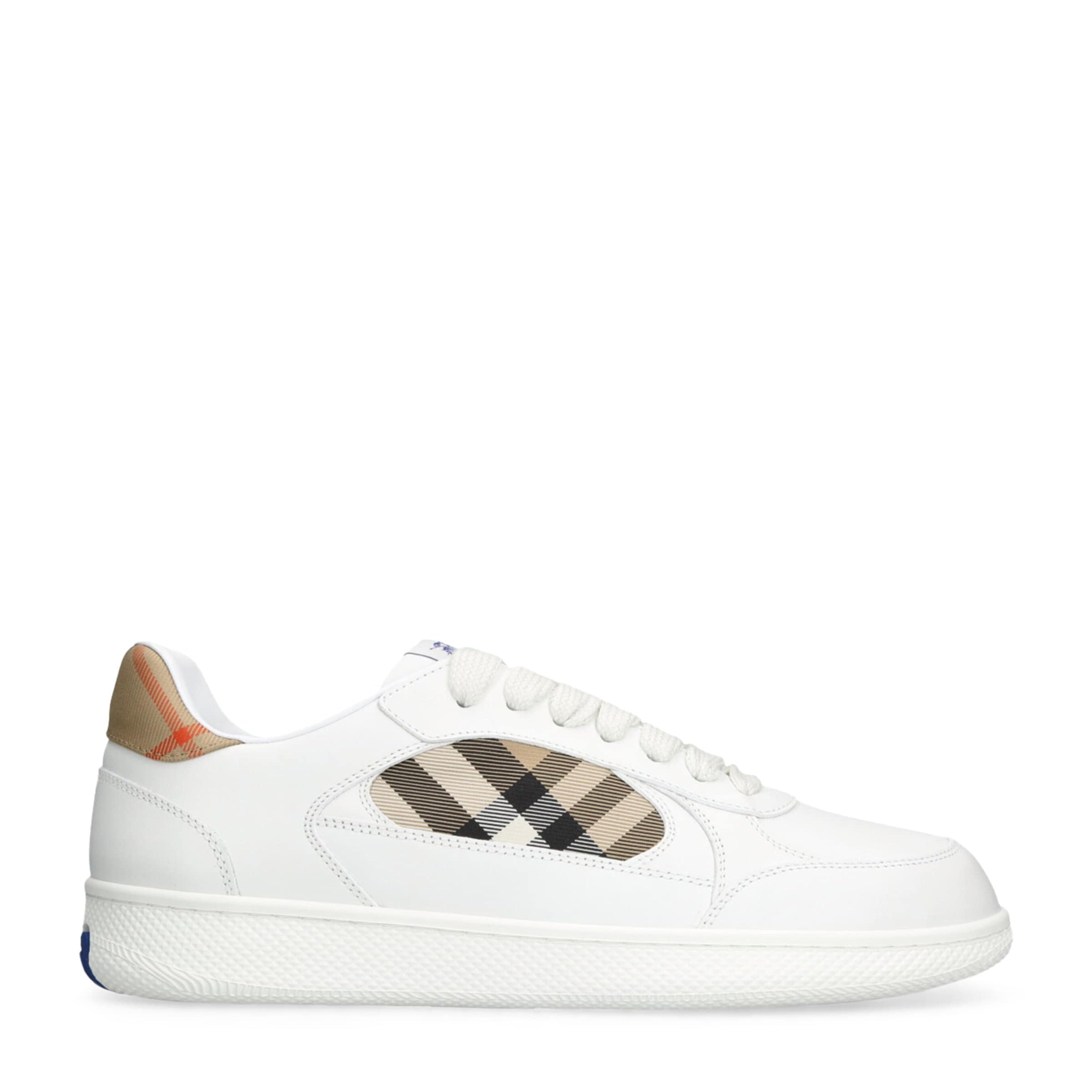 Leather Check Terrace Sneakers