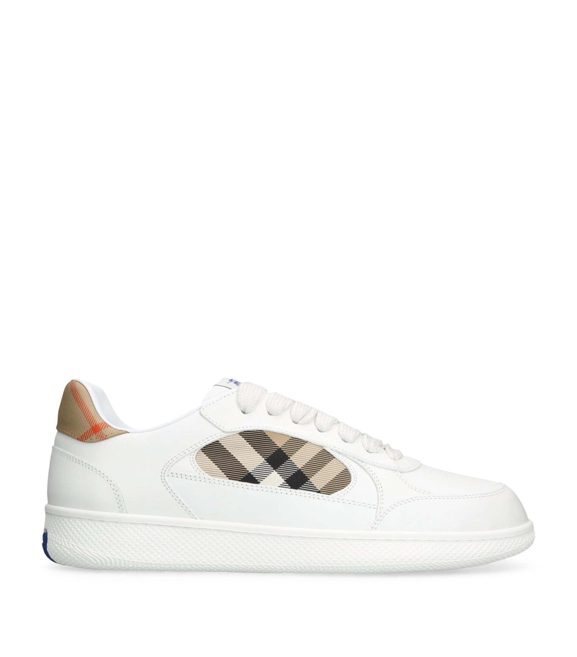 Leather Check Terrace Sneakers