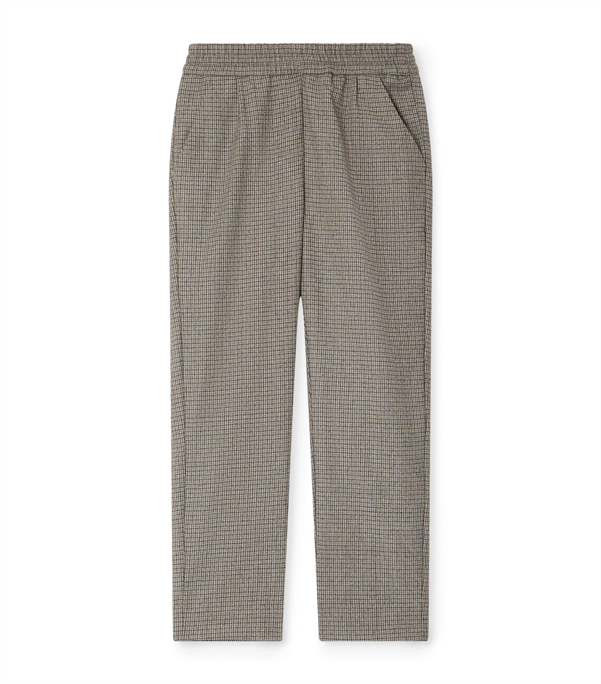 Wool-Blend Check Jones Trousers (10-14 Years)