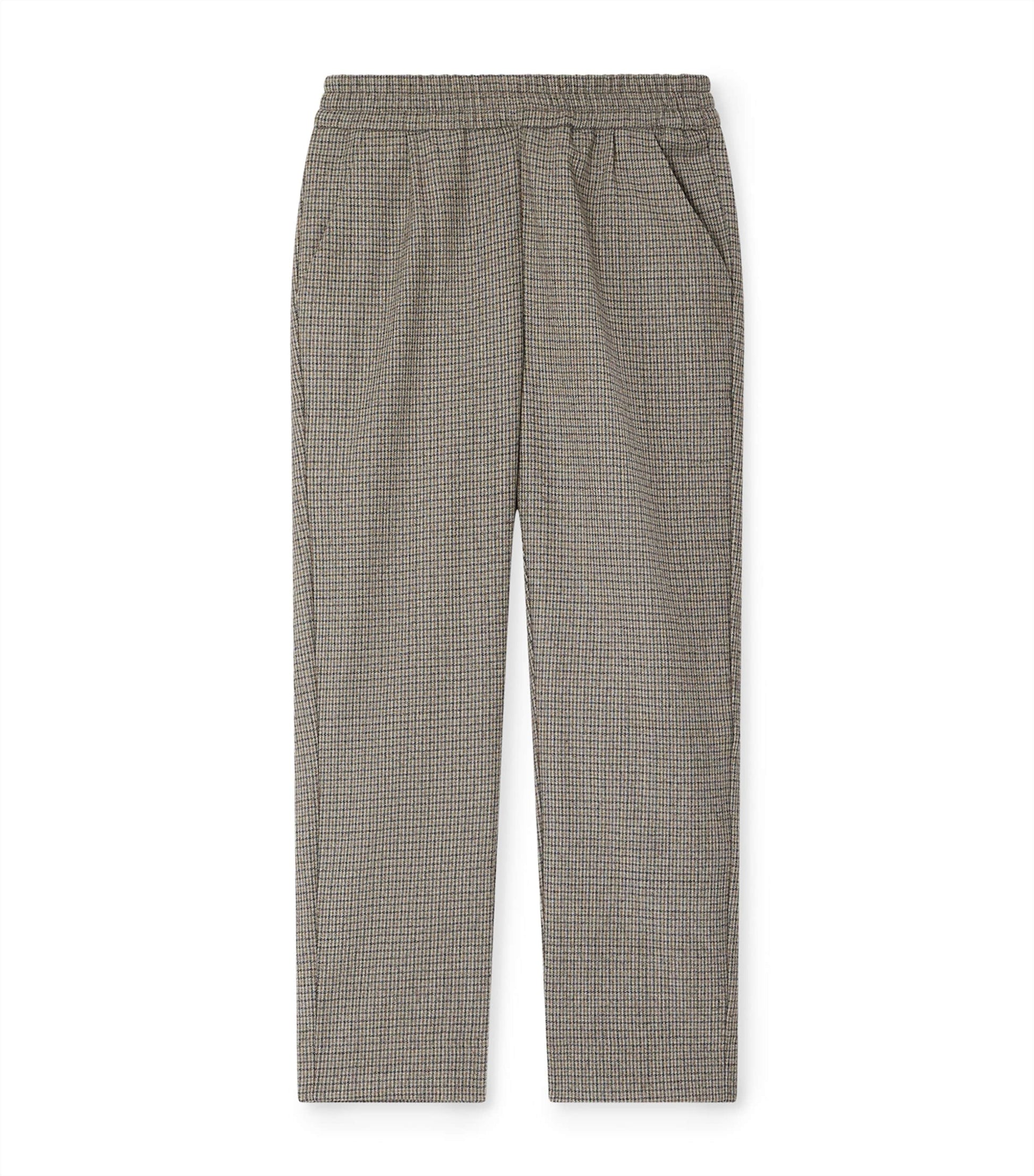 Wool-Blend Check Jones Trousers (10-14 Years)