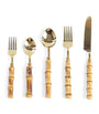 Set of 5 Bamboo Cutlery