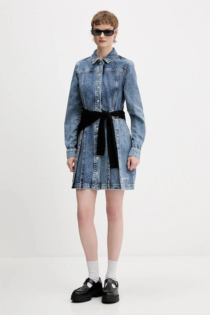 Дънкова рокля Karl Lagerfeld Jeans