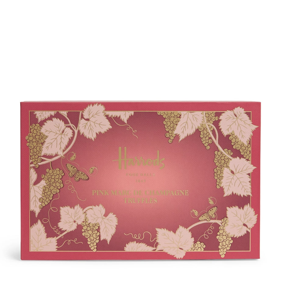 Harrods Pink Marc de Champagne 15-Piece Truffles (175g)