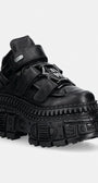 New Rock CRUST NEGRO NEGRO, TANK CASCO обувки дамски от кожа