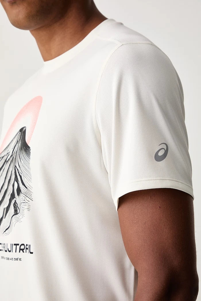 Asics erkek antrenman tişörtü FUJITRAIL LOGO SS TOP