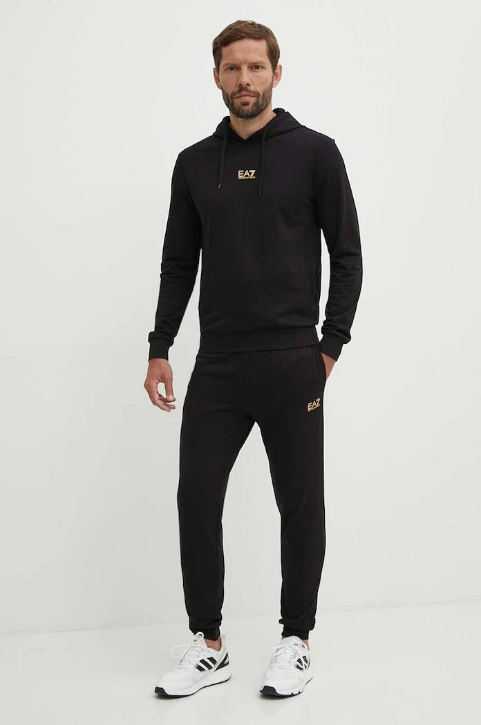 Памучен анцуг EA7 Emporio Armani