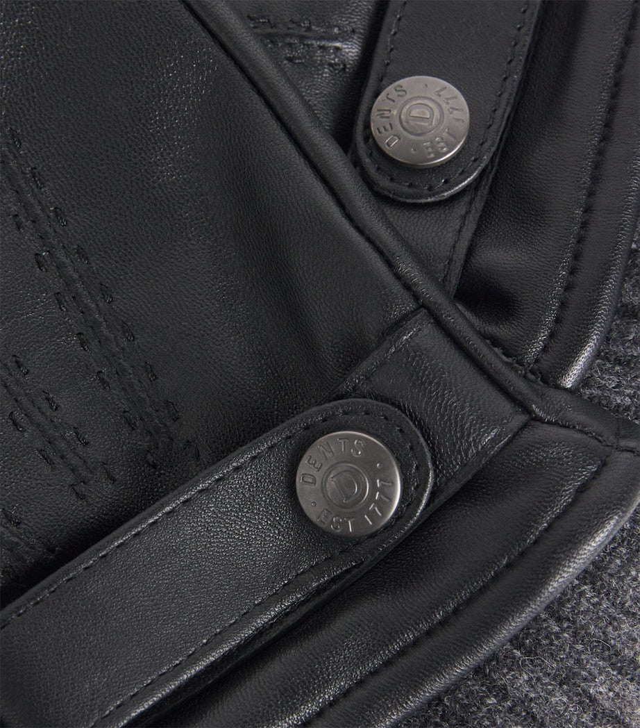 DENTS Leather Henley Gloves