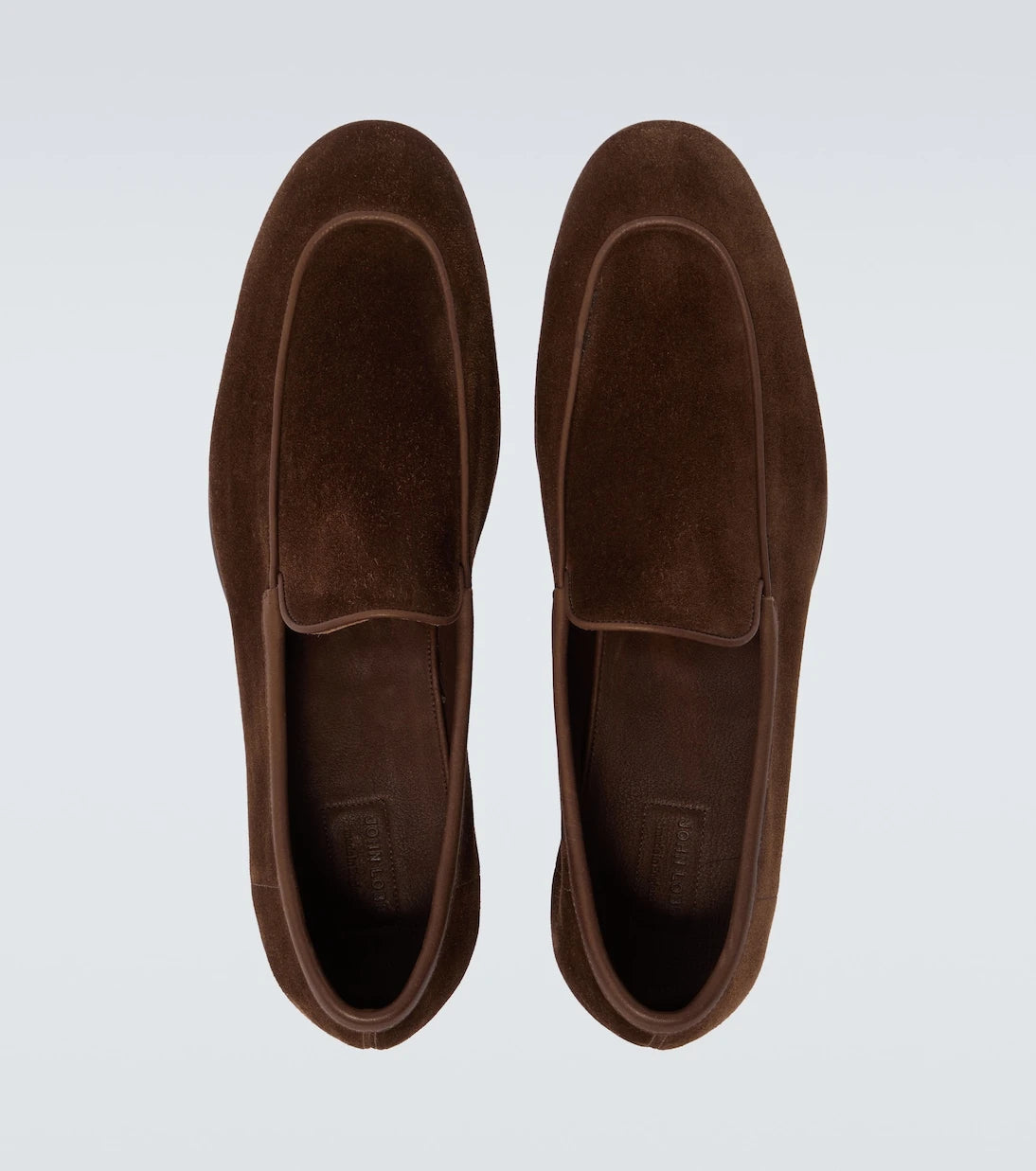 John Lobb - Tyne suede loafers