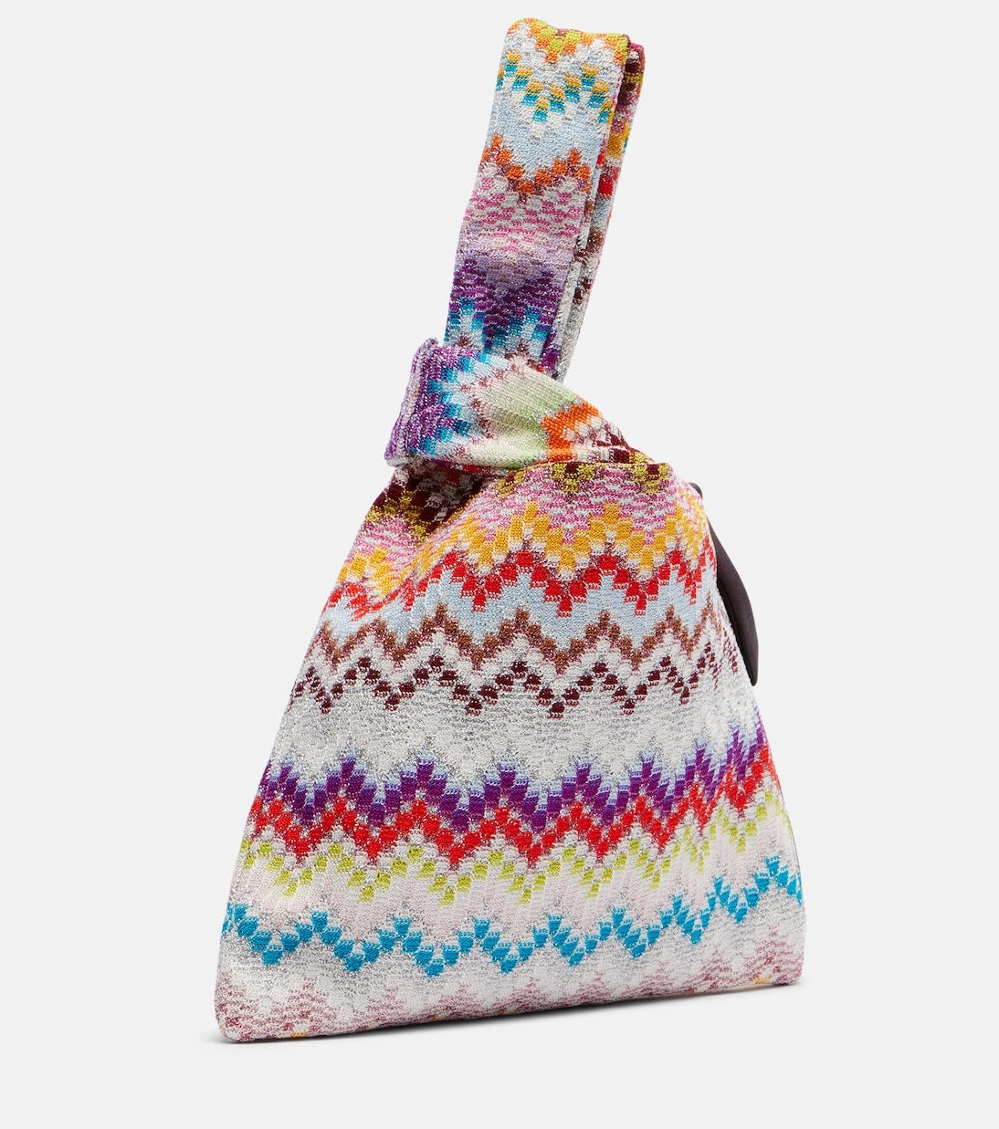Missoni - Zigzag Small jacquard top-handle bag