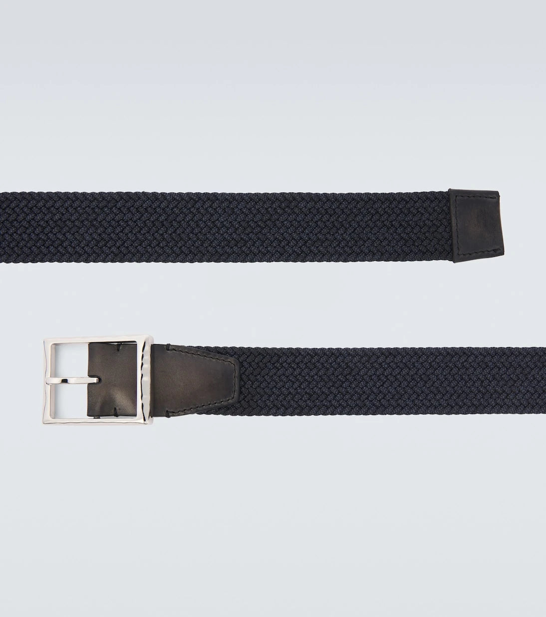 Berluti - Leather-trimmed belt