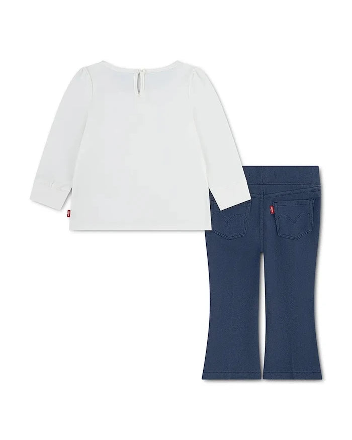Levi's Çocuklar İçin Günlük Set LIV GFX TOP & KNIT BOTT