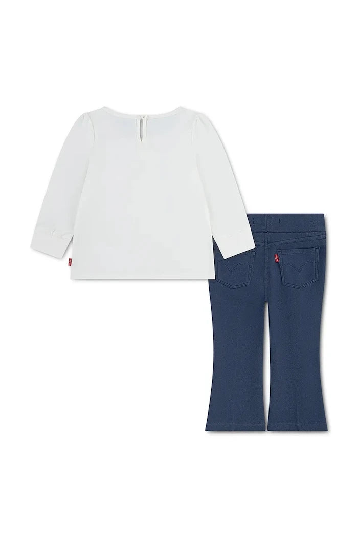 Levi's Çocuklar İçin Günlük Set LIV GFX TOP & KNIT BOTT