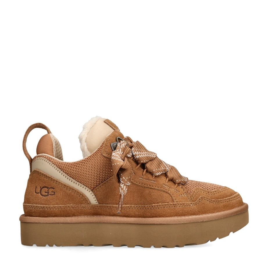 UGG Beige Suede Lowmel Sneakers