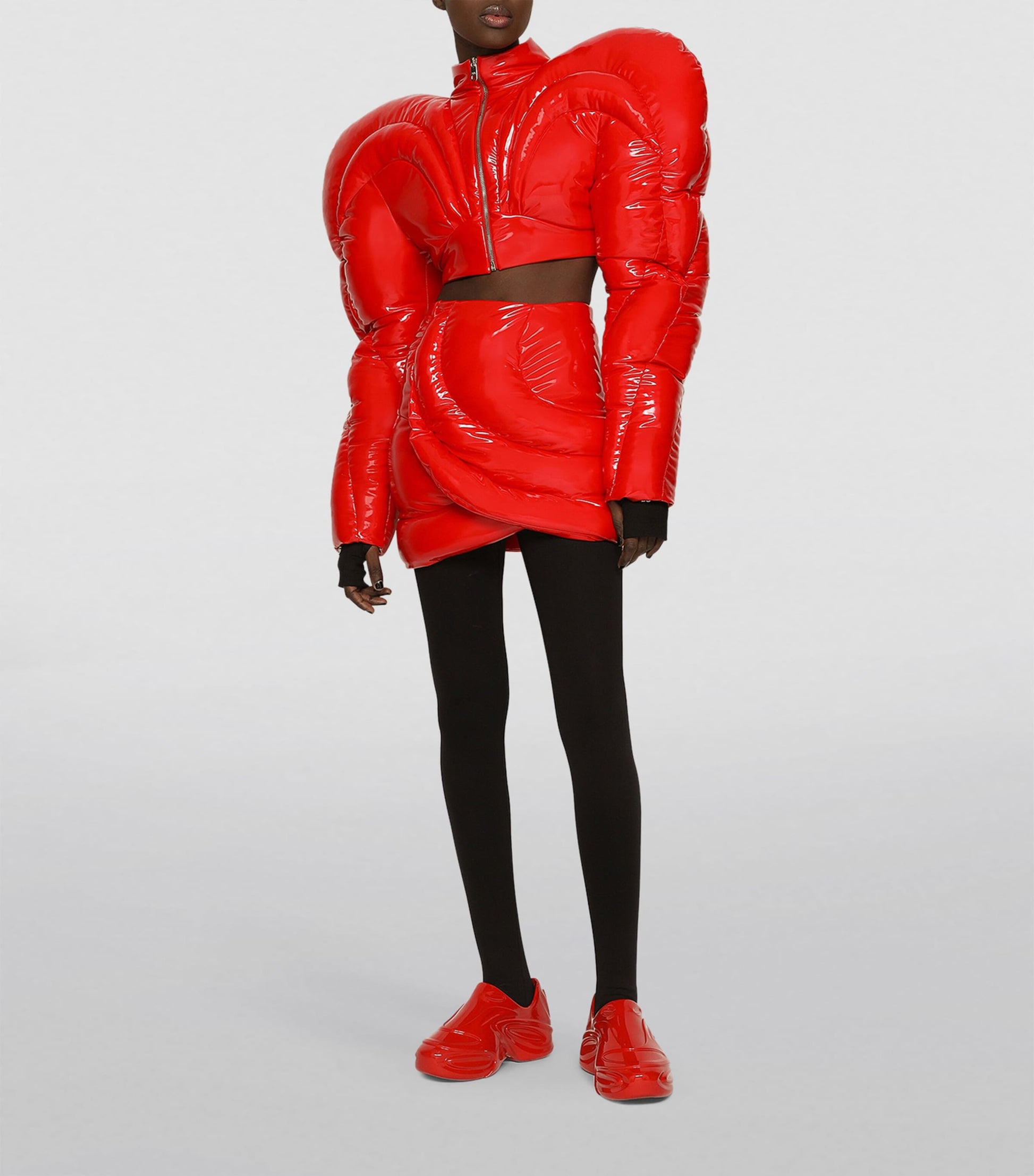 Multi Logo-Waistband Leggings