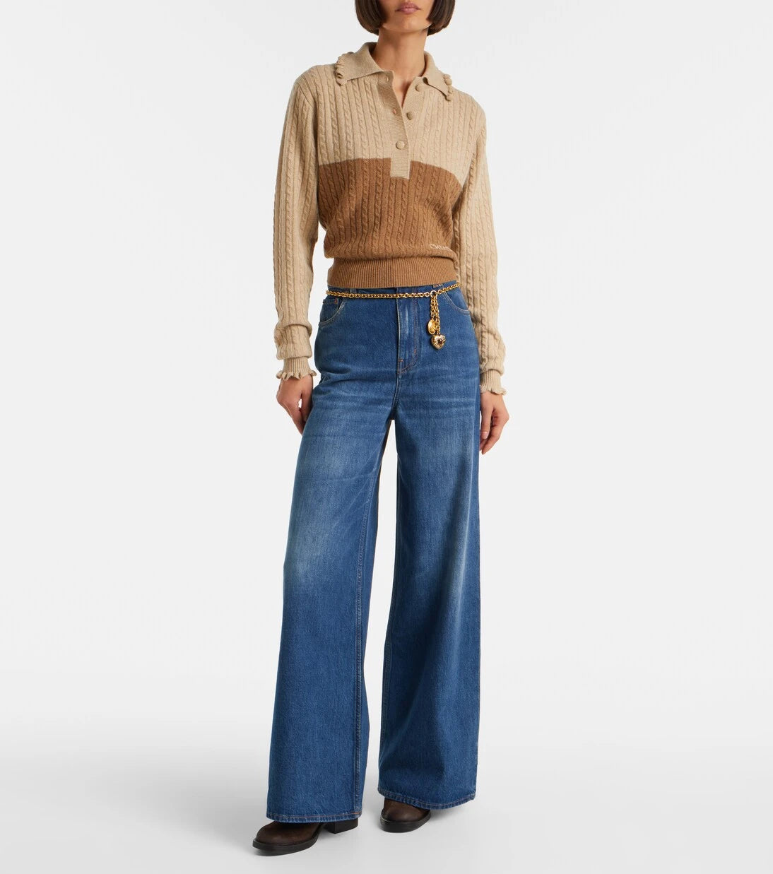 Chloé - Dakota 60 suede biker boots