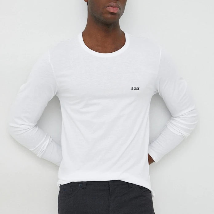 BOSS Pamuklu Uzun Kollu Bluz (3 Adet) LSShirtRN 3P Classic