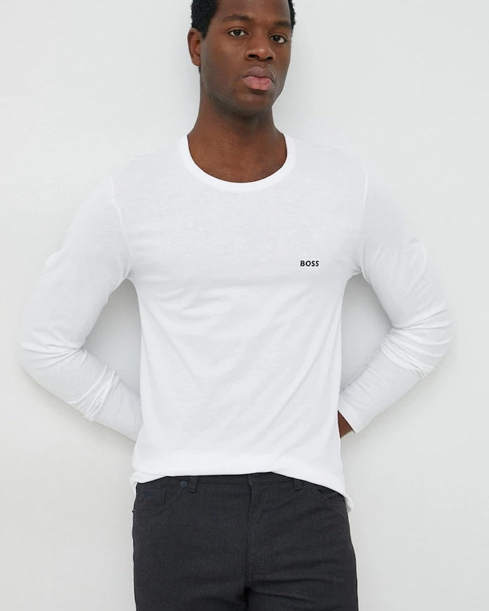 BOSS Pamuklu Uzun Kollu Bluz (3 Adet) LSShirtRN 3P Classic