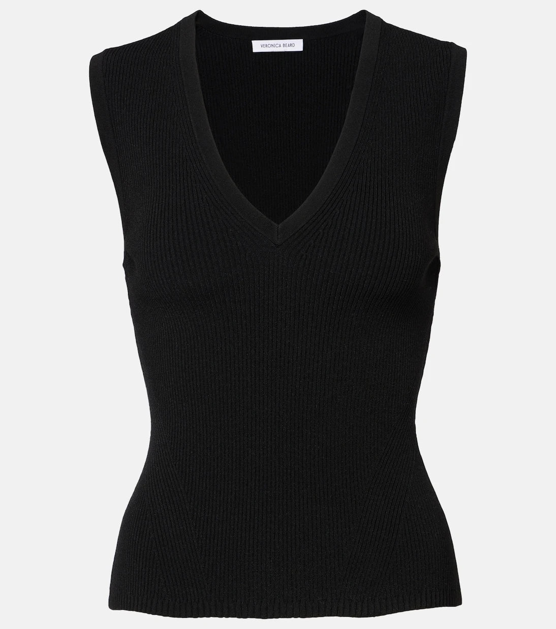 Veronica Beard - Sid ribbed-knit top