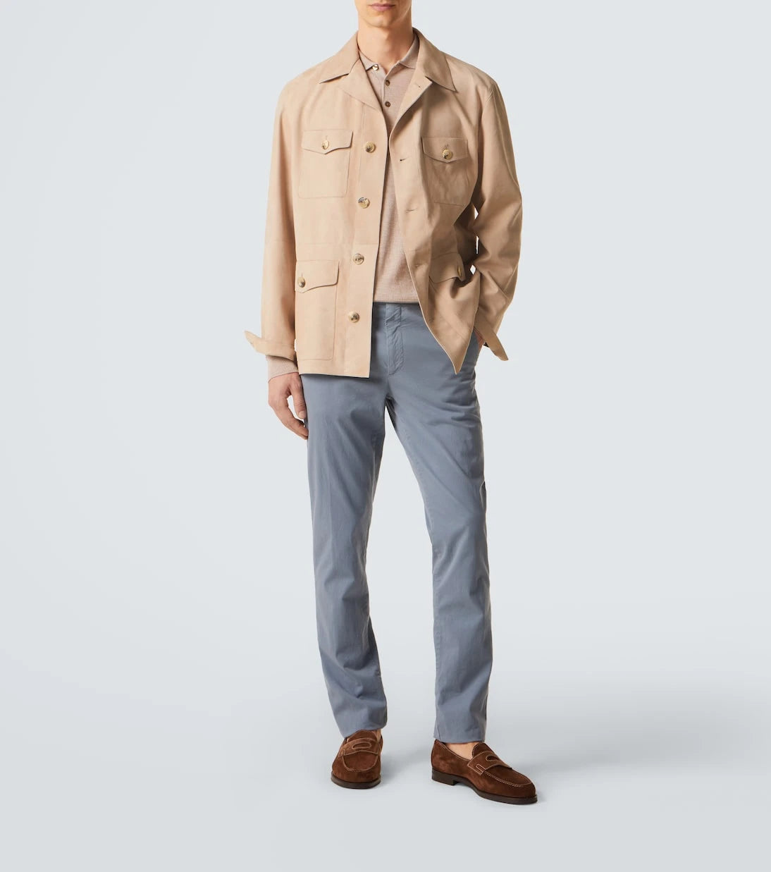 Canali - Cotton chinos
