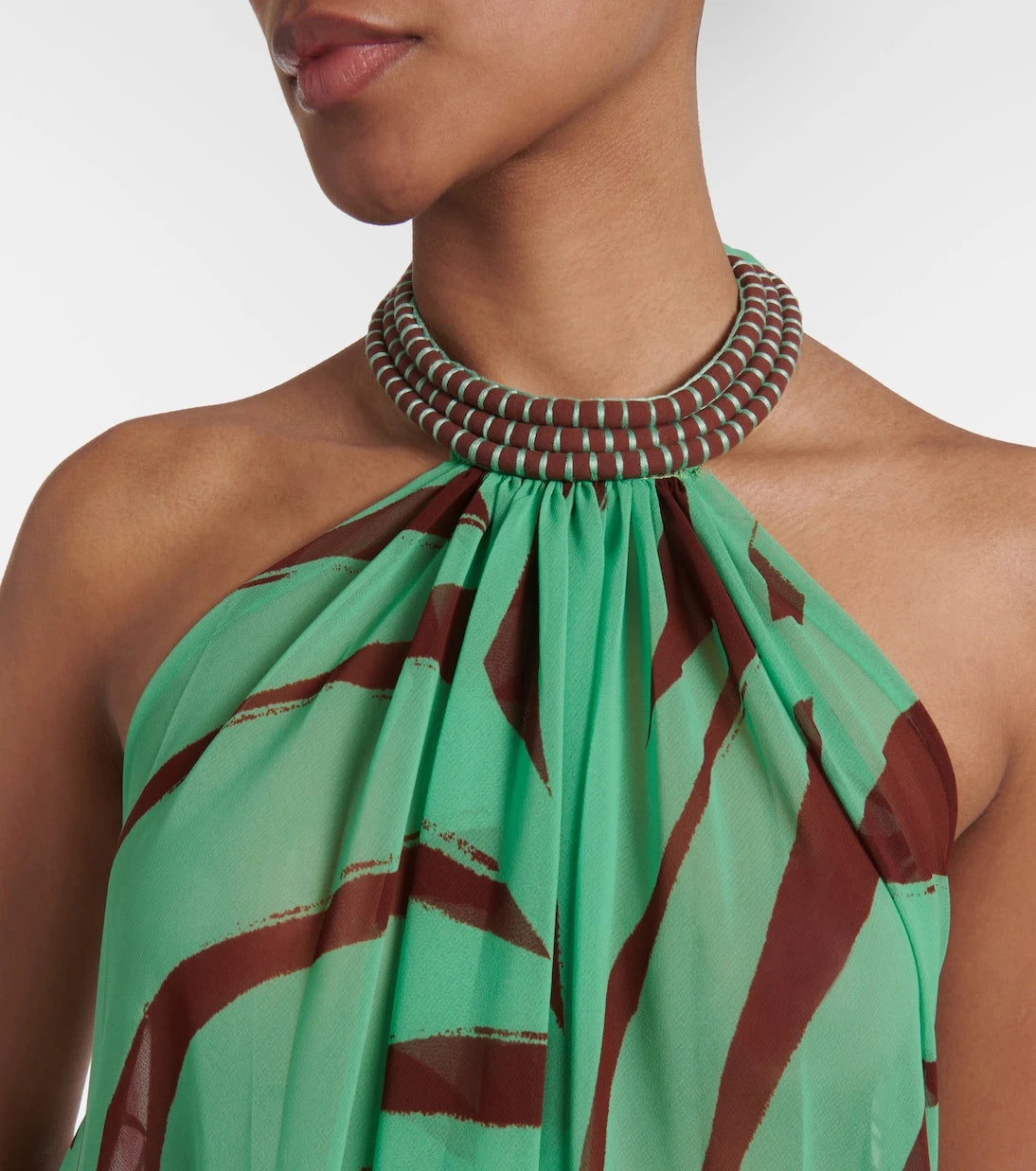 Johanna Ortiz - Tactile Winds georgette maxi dress