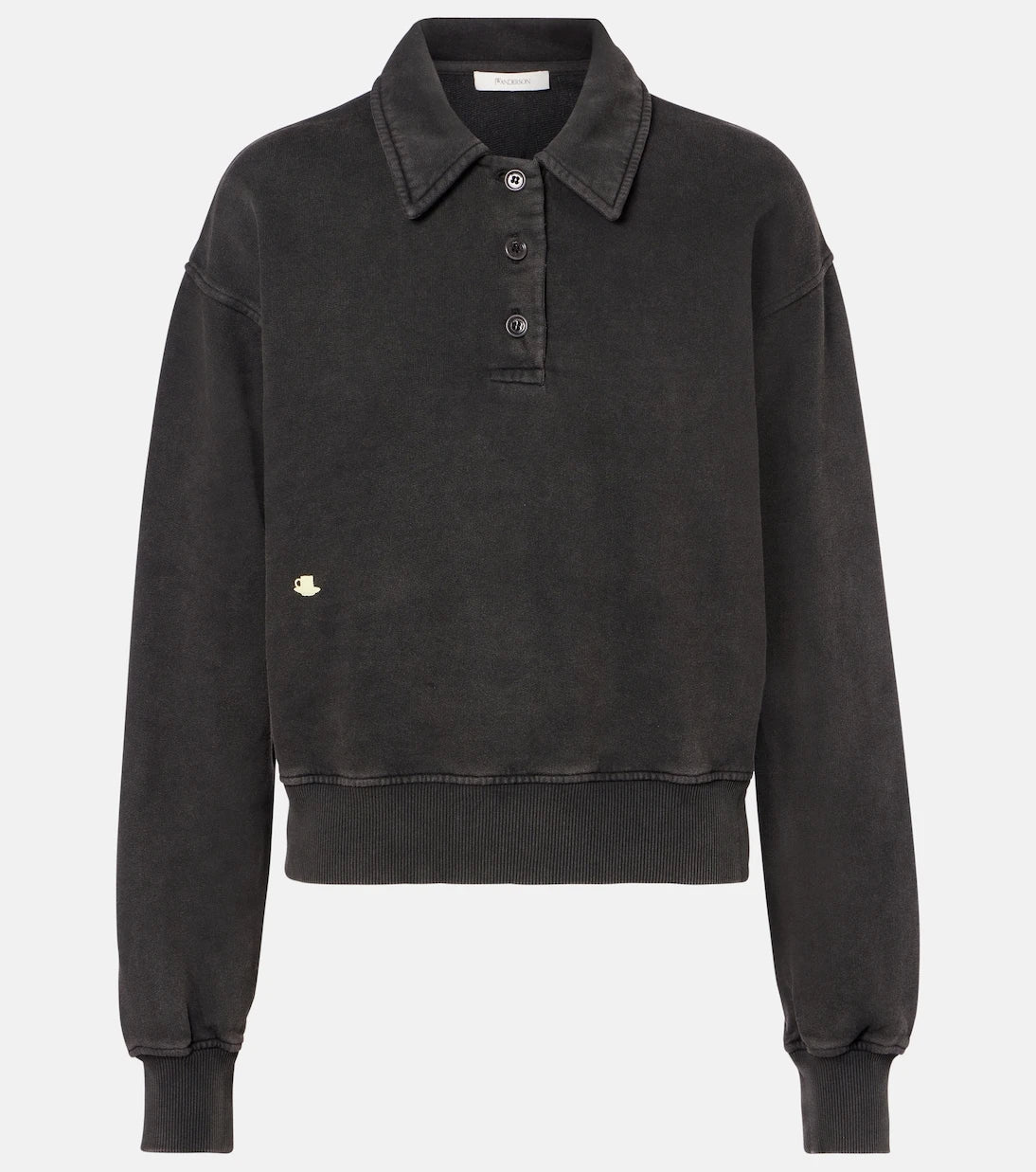 JW Anderson - Cotton polo sweatshirt