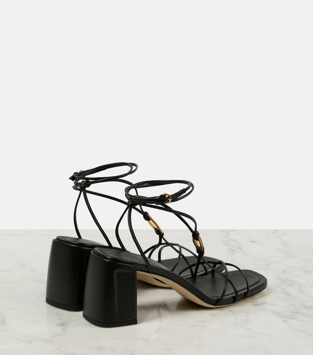 Jimmy Choo - Onyxia 70 leather sandals