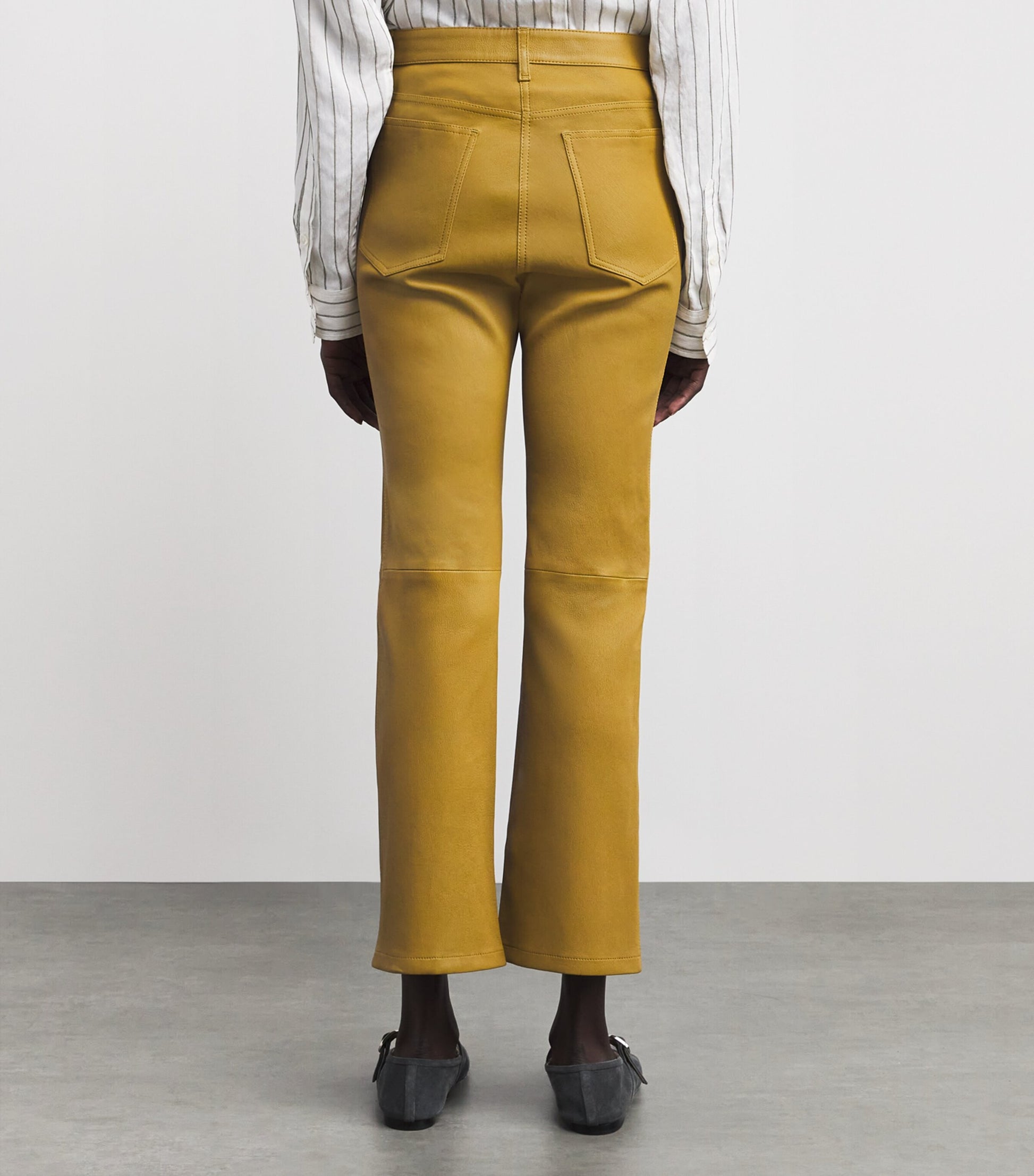 Joseph Lambskin Duke Slim Trousers