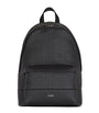 Balmain Leather PB Monogram Backpack