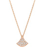 Rose Gold and Diamond Divas' Dream Pendant Necklace