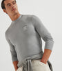 Silk-Blend Jersey Long-Sleeve T-Shirt
