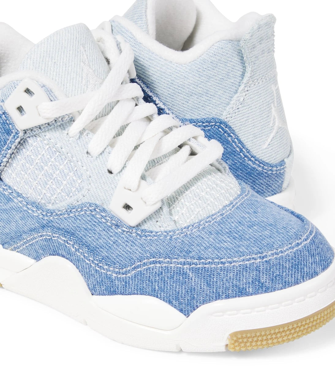 Nike Kids - Jordan 4 Retro denim sneakers