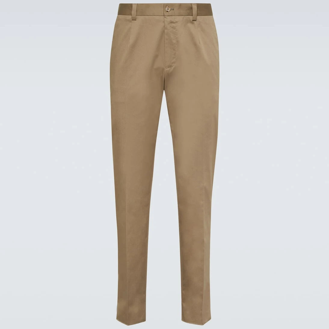 Dolce&Gabbana - High-rise cotton-blend chinos