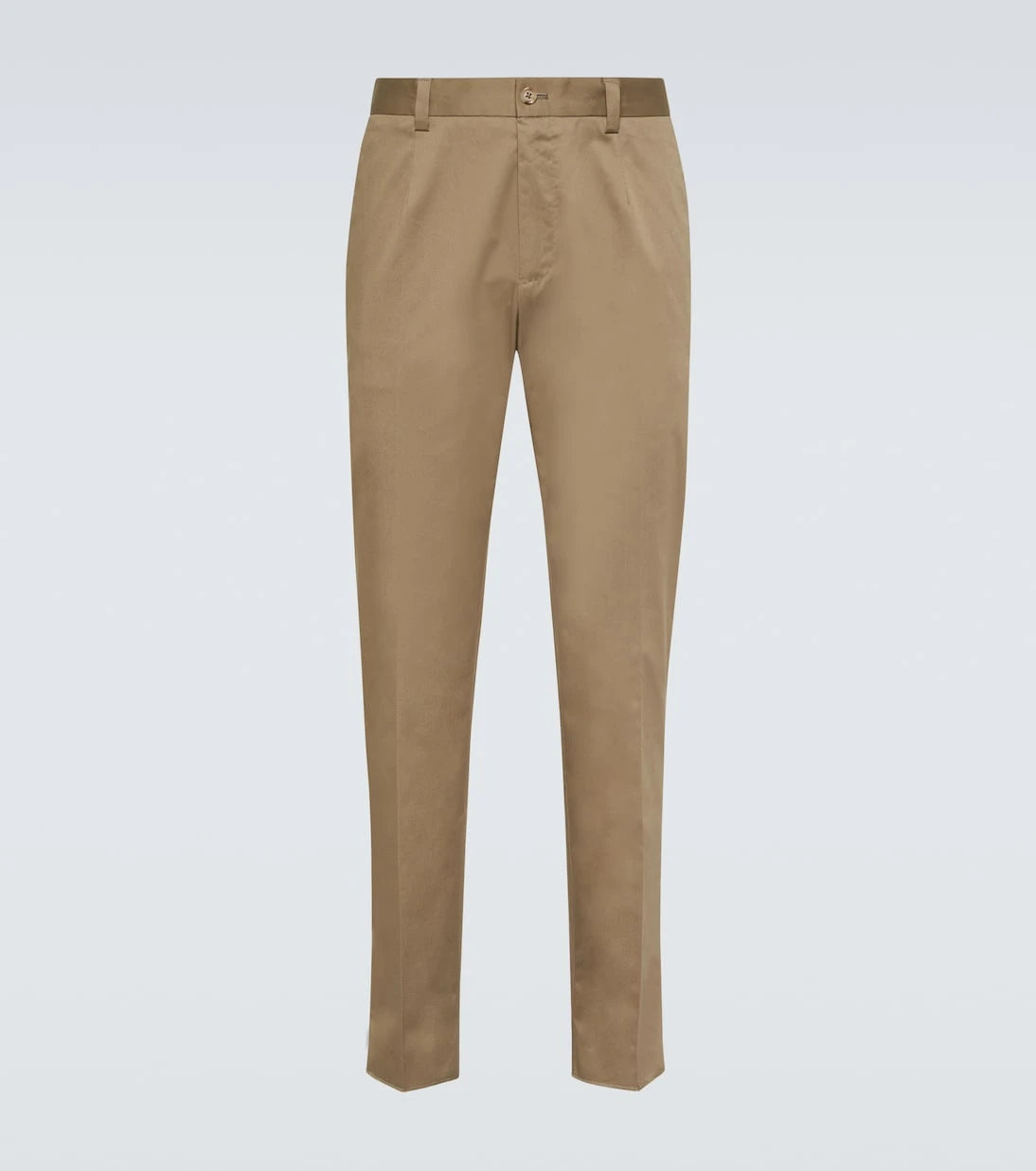 Dolce&Gabbana - High-rise cotton-blend chinos