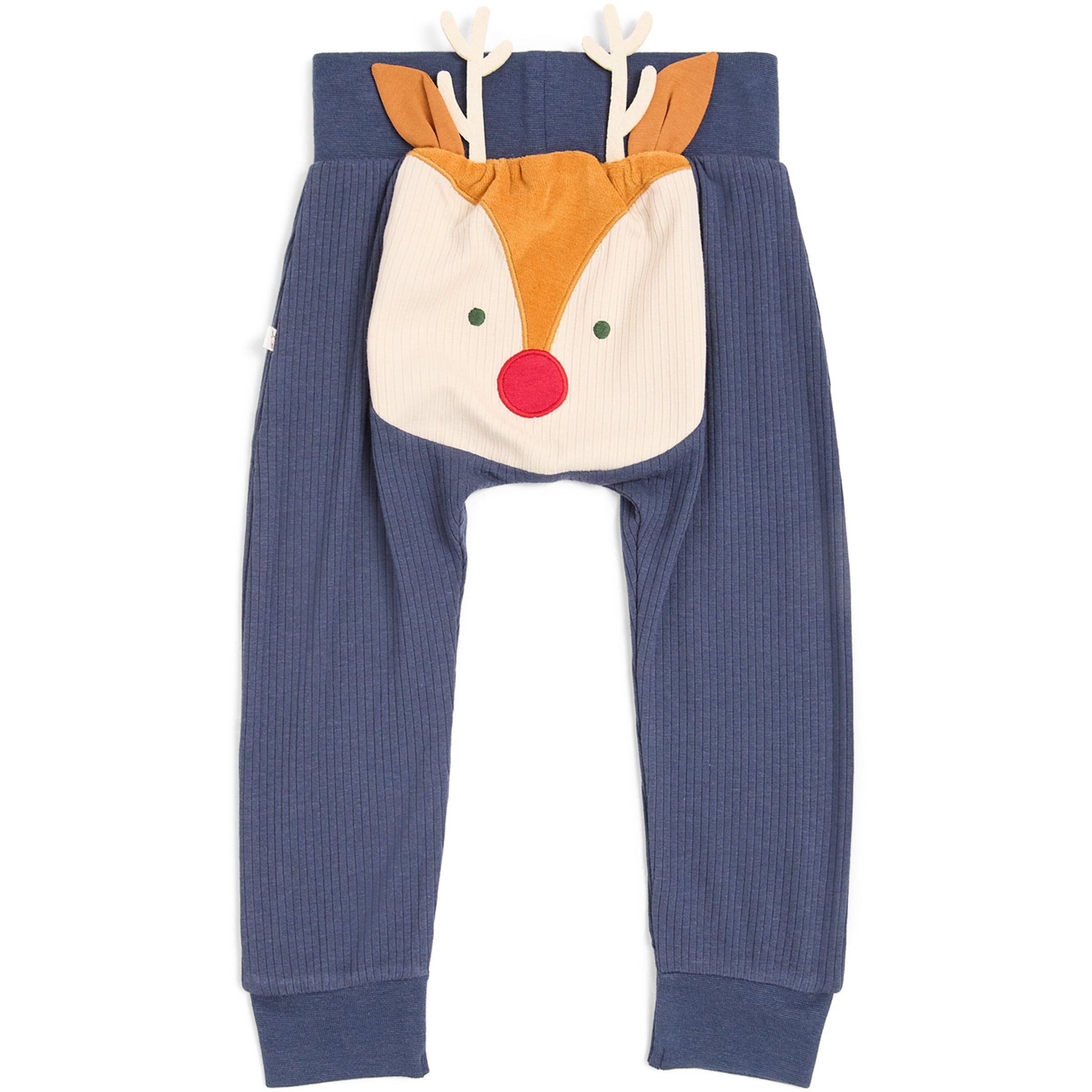MORI Bamboo-Blend Reindeer Trousers (0-24 Months)