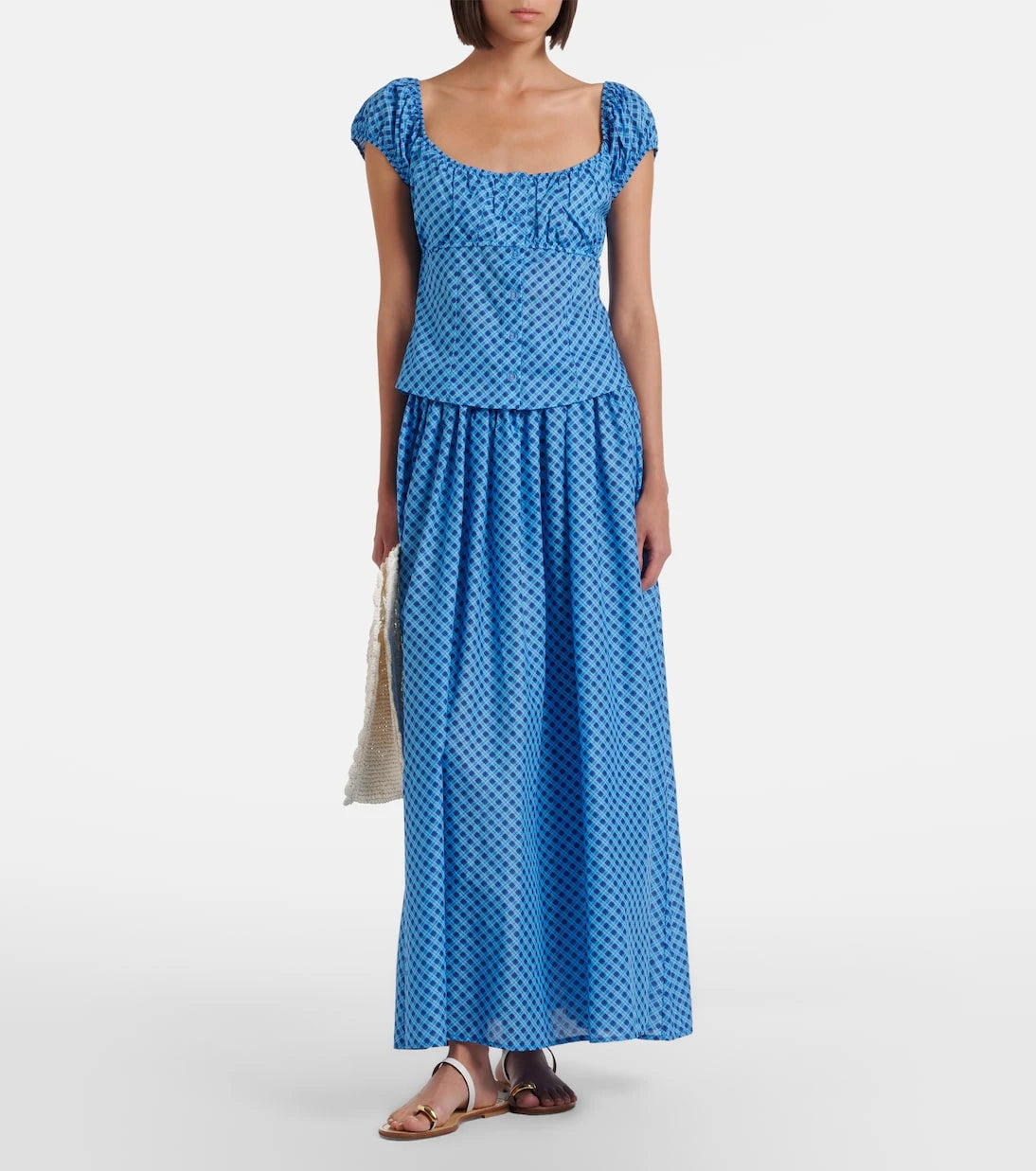 Montce - Millie plaid cotton top