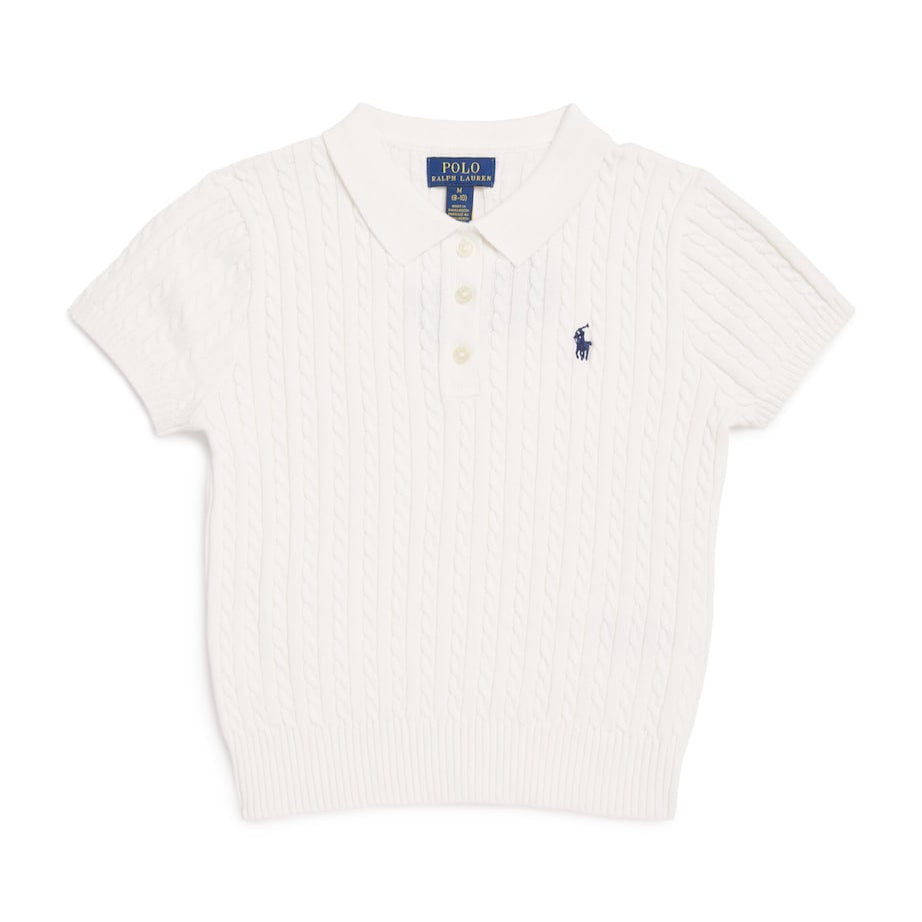 Ralph Lauren Kids Cable-Knit Polo Sweater (7-14 Years)