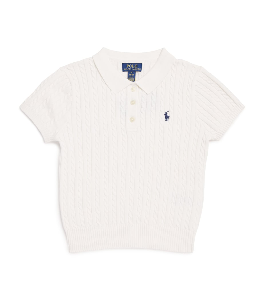 Ralph Lauren Kids Cable-Knit Polo Sweater (7-14 Years)