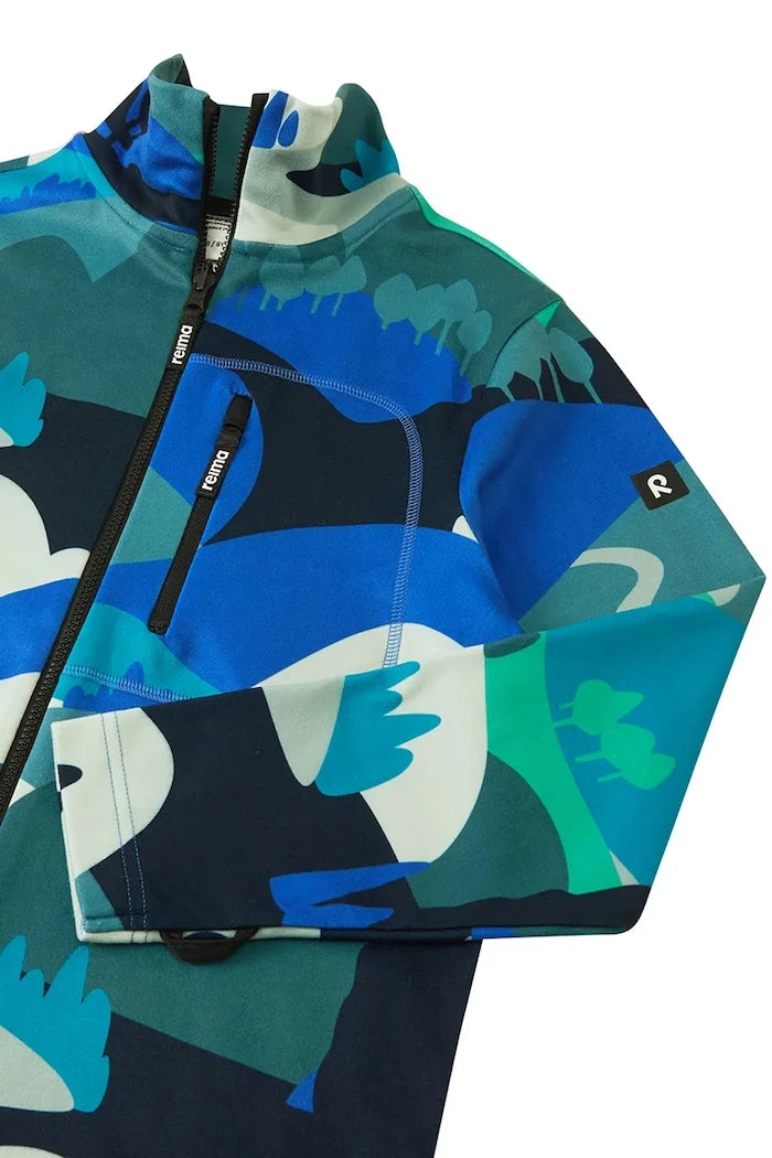 Çocuklar için polar fermuarlı sweatshirt Iisisti