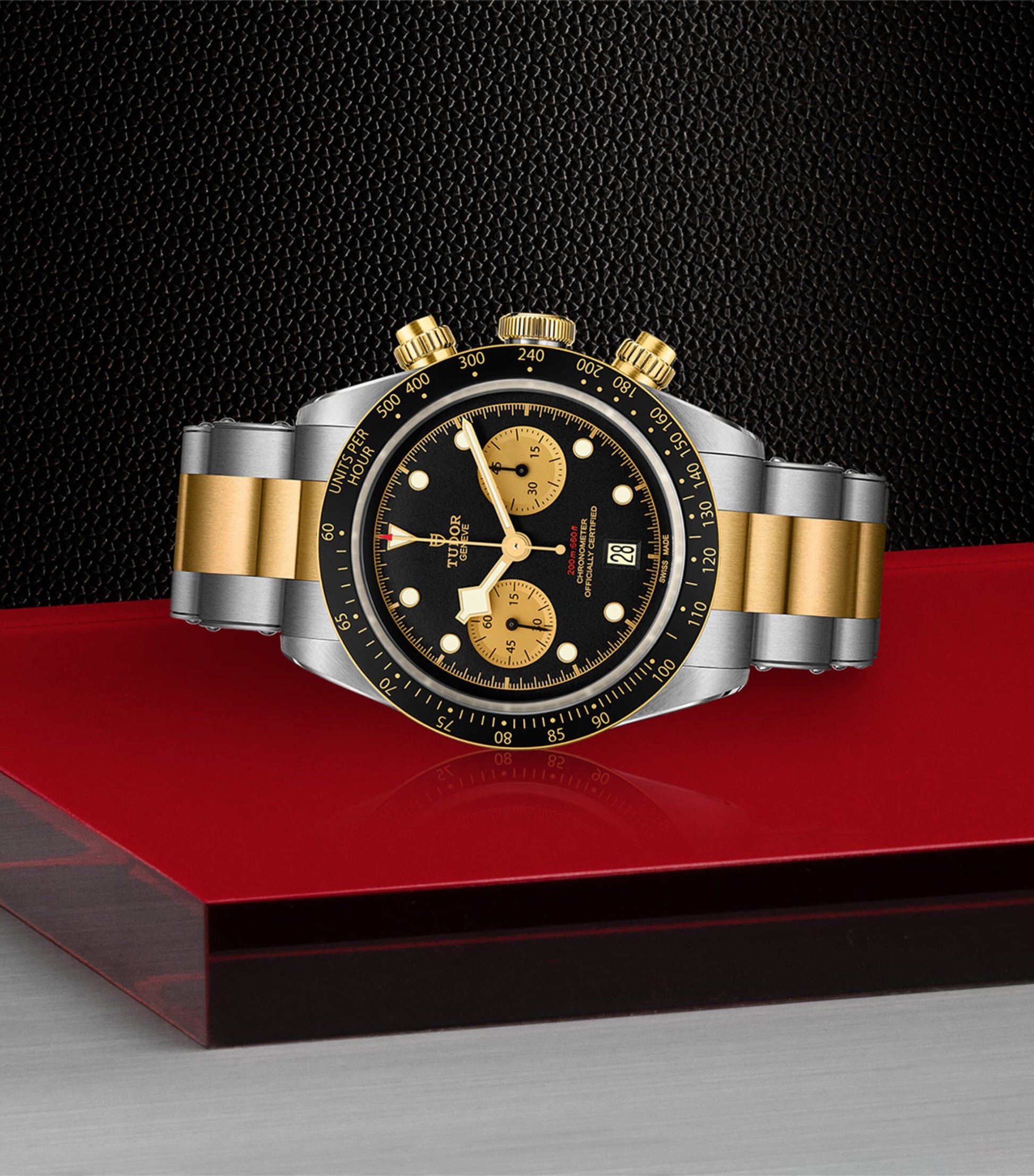 TUDOR Black Bay Chrono Stainless Steel and Yellow Gold Watch 41mm