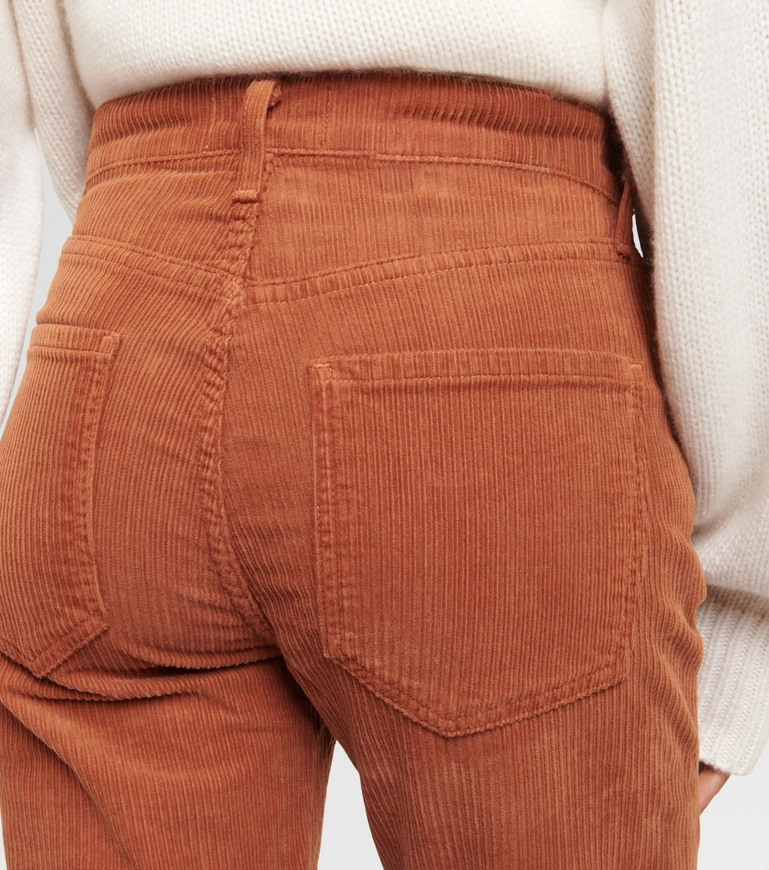Agolde - Riley Long straight corduroy pants