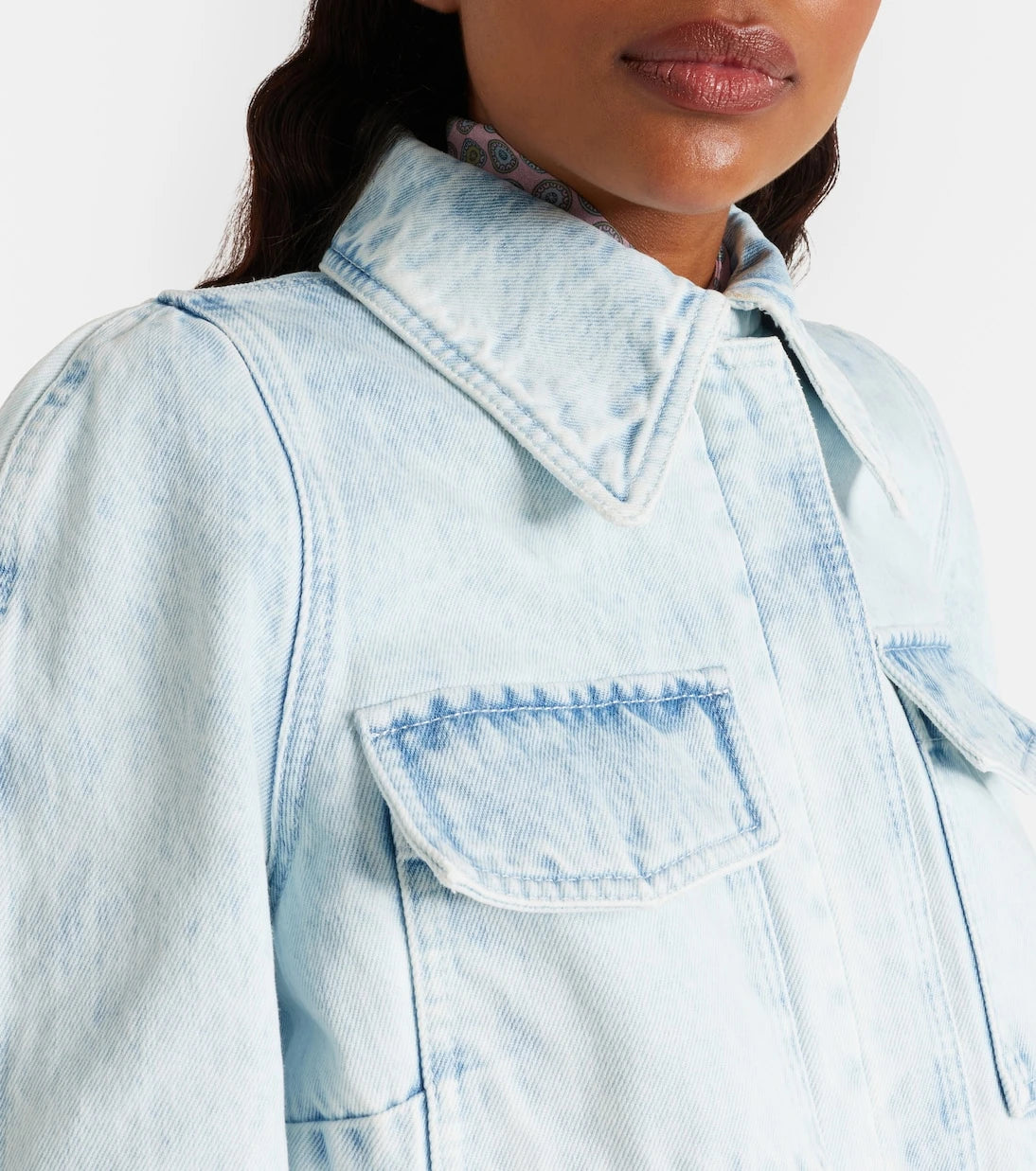 Dries Van Noten - Cropped denim jacket