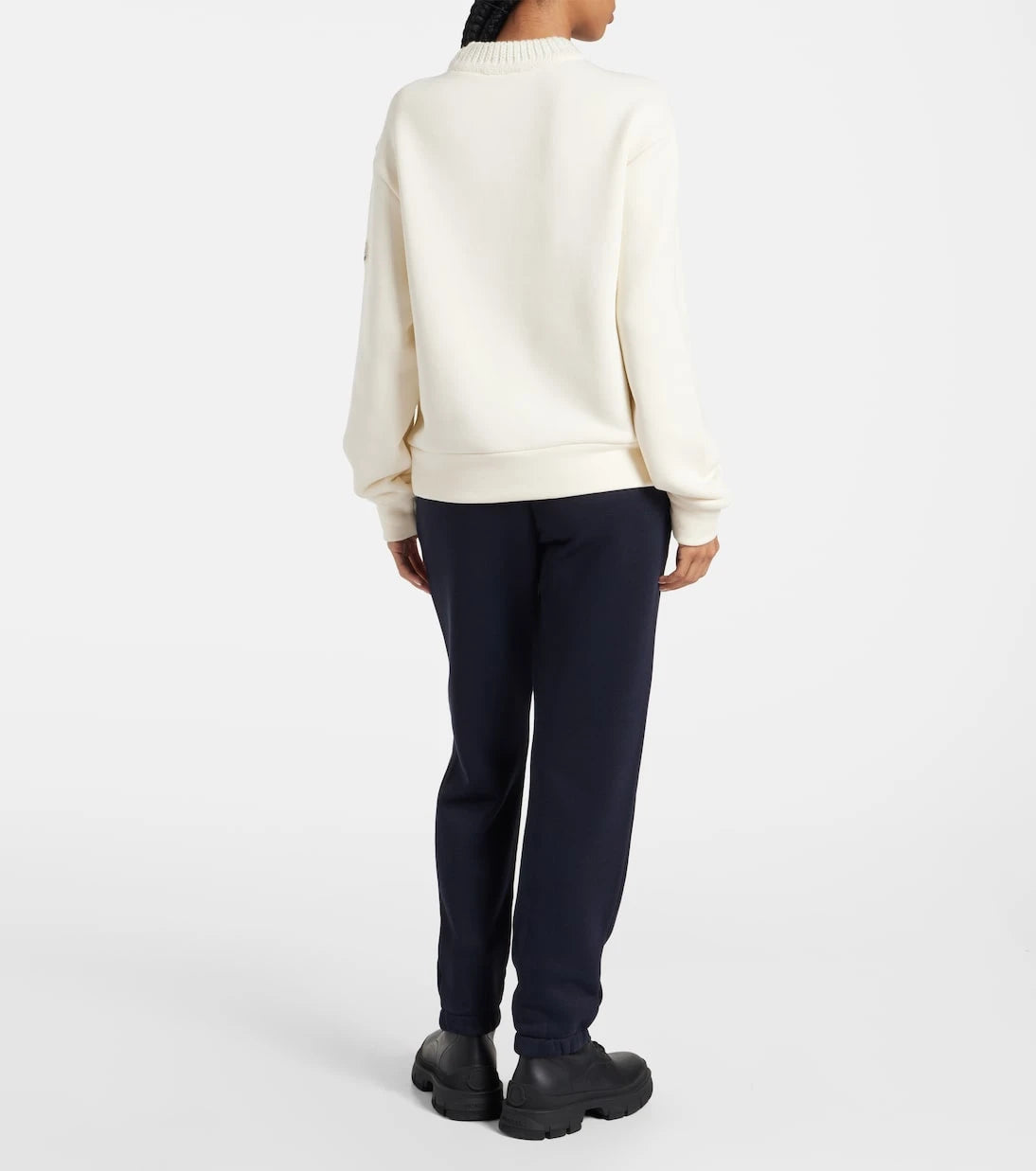 Moncler - Logo cotton-blend sweatshirt