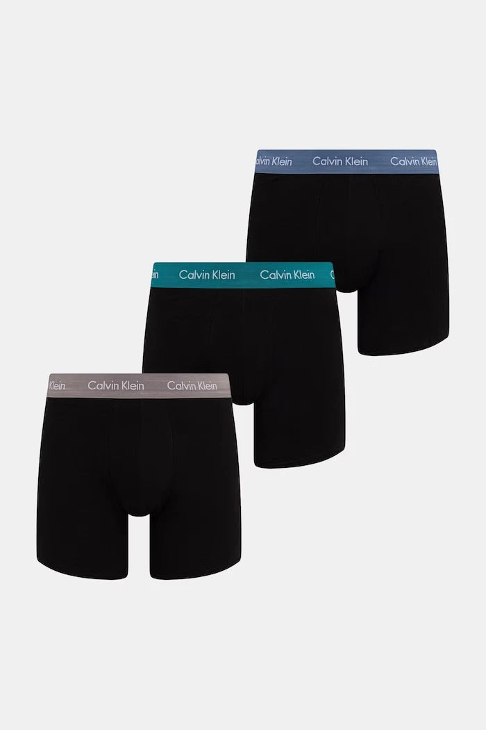 Calvin Klein Underwear Erkek Pamuklu Elastan Boxer 3’lü