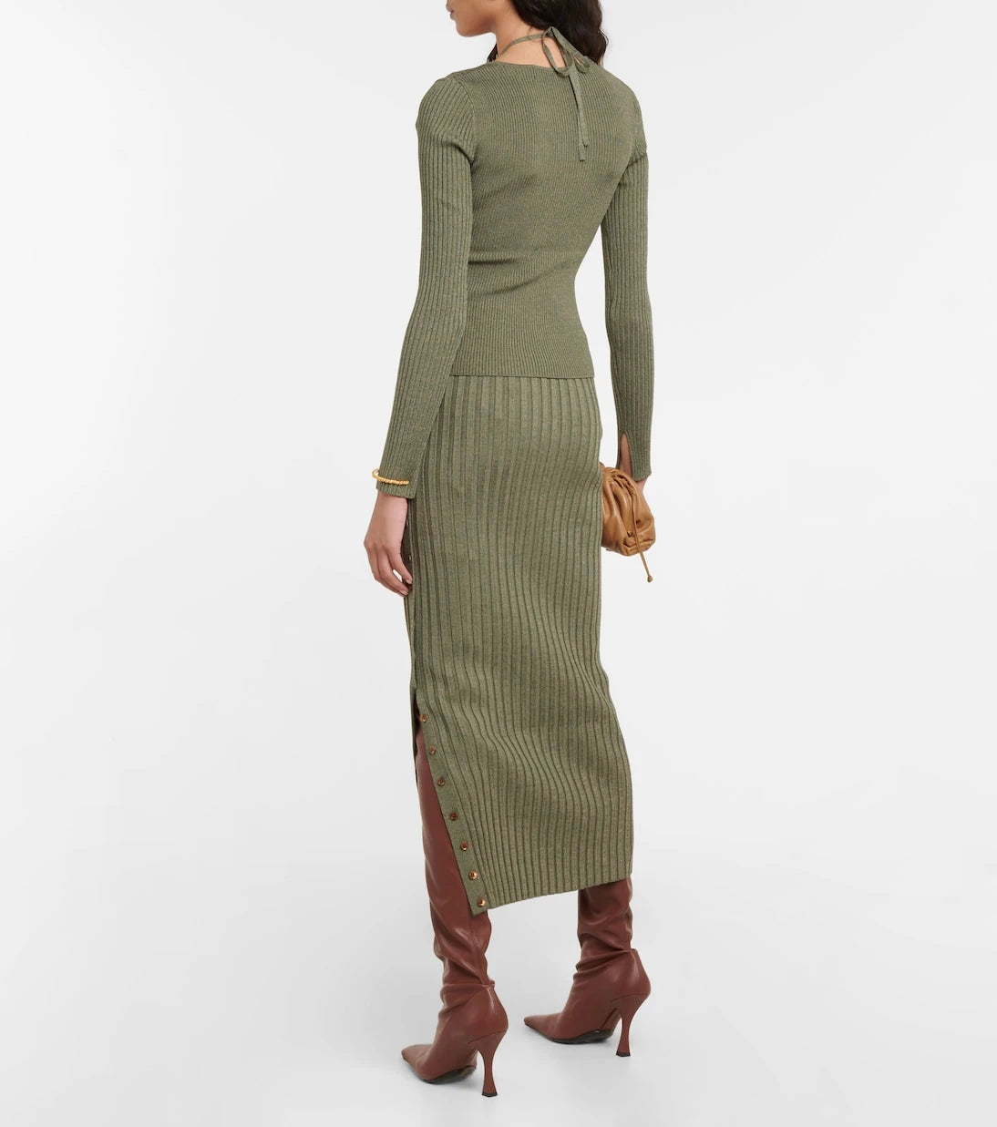 Simkhai - Alexia ribbed-knit top