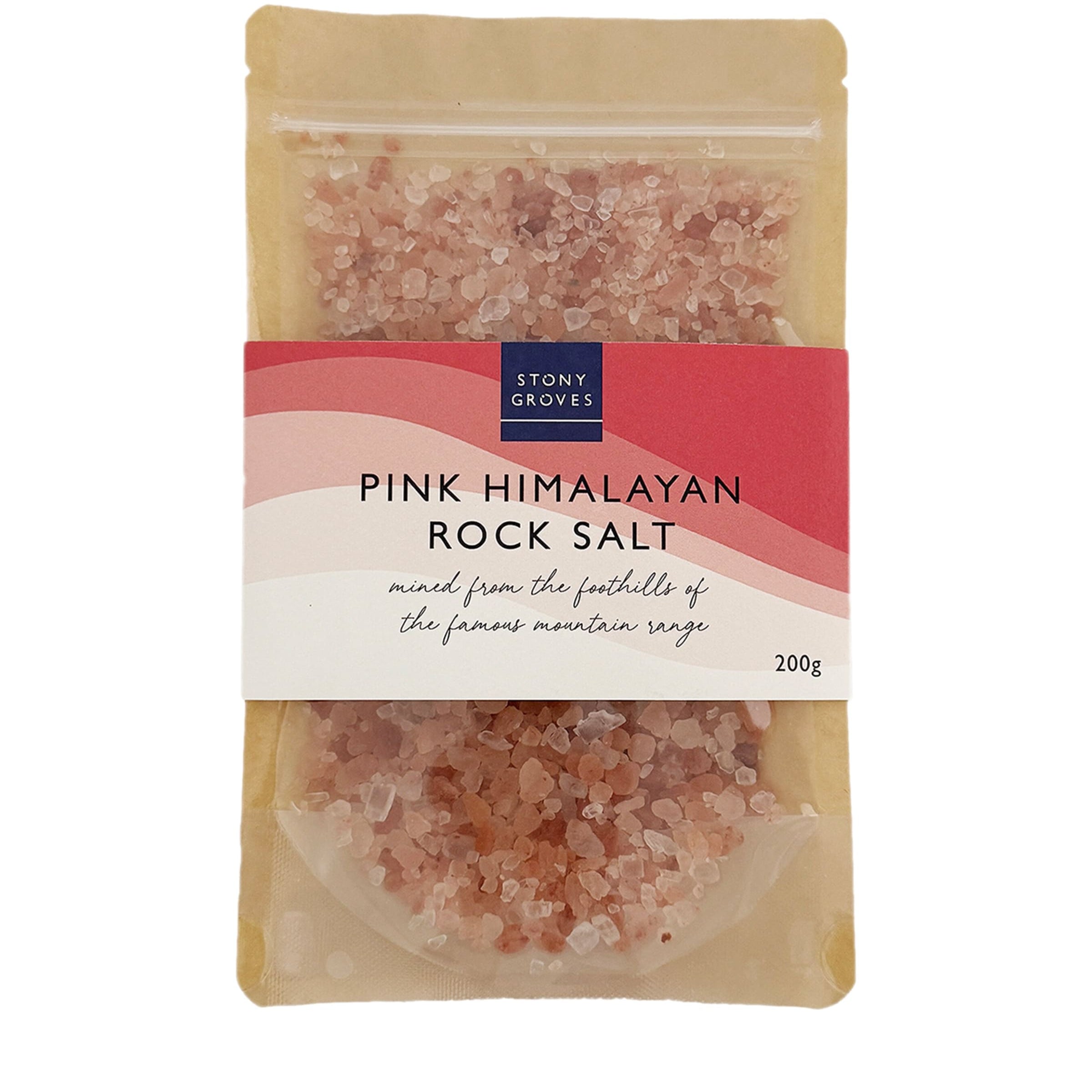 Stony Groves Pink Himalayan Rock Salt (200g)