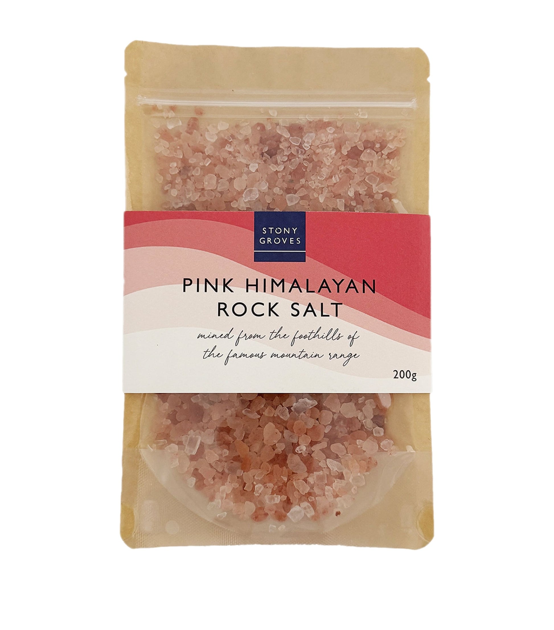 Stony Groves Pink Himalayan Rock Salt (200g)